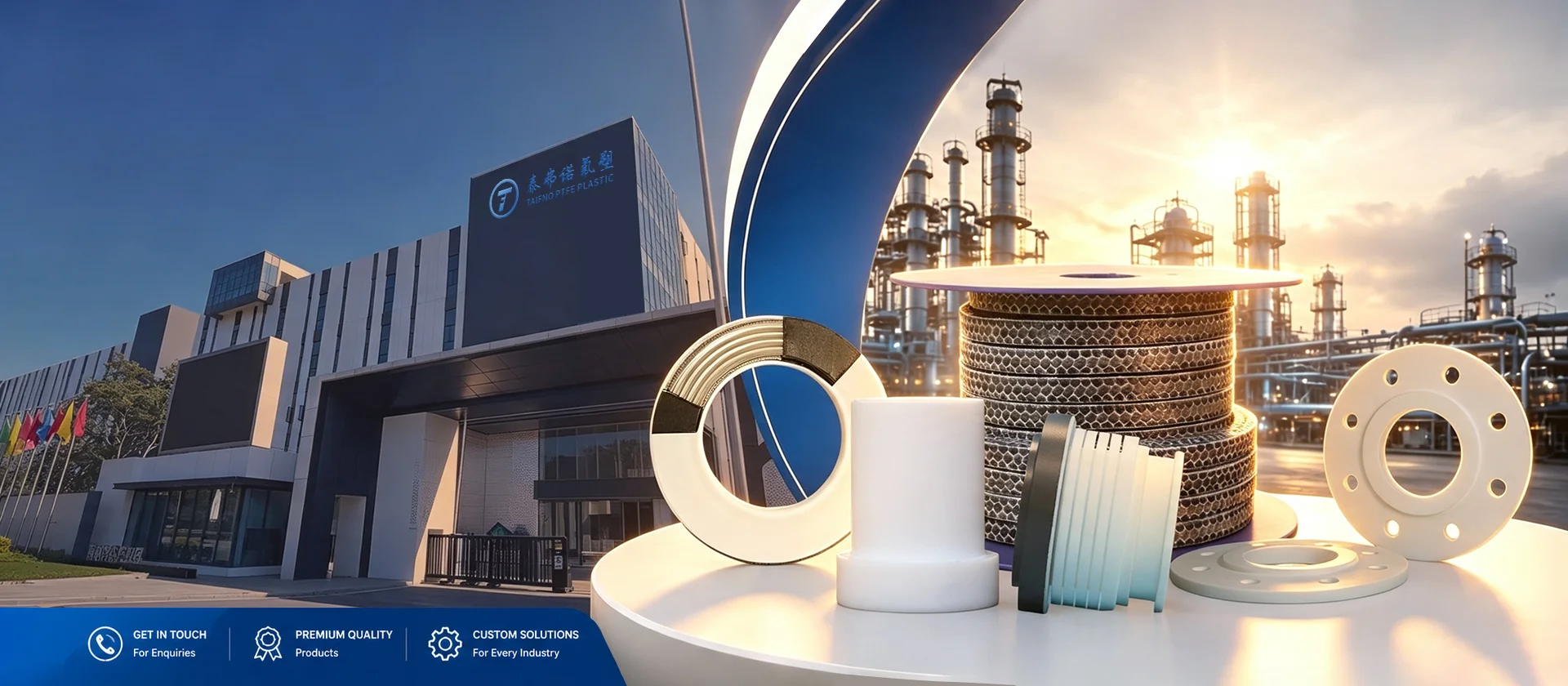 Produsent av profesjonelle PTFE-forseglingsprodukter Produsent av profesjonelle PTFE-forseglingsprodukter