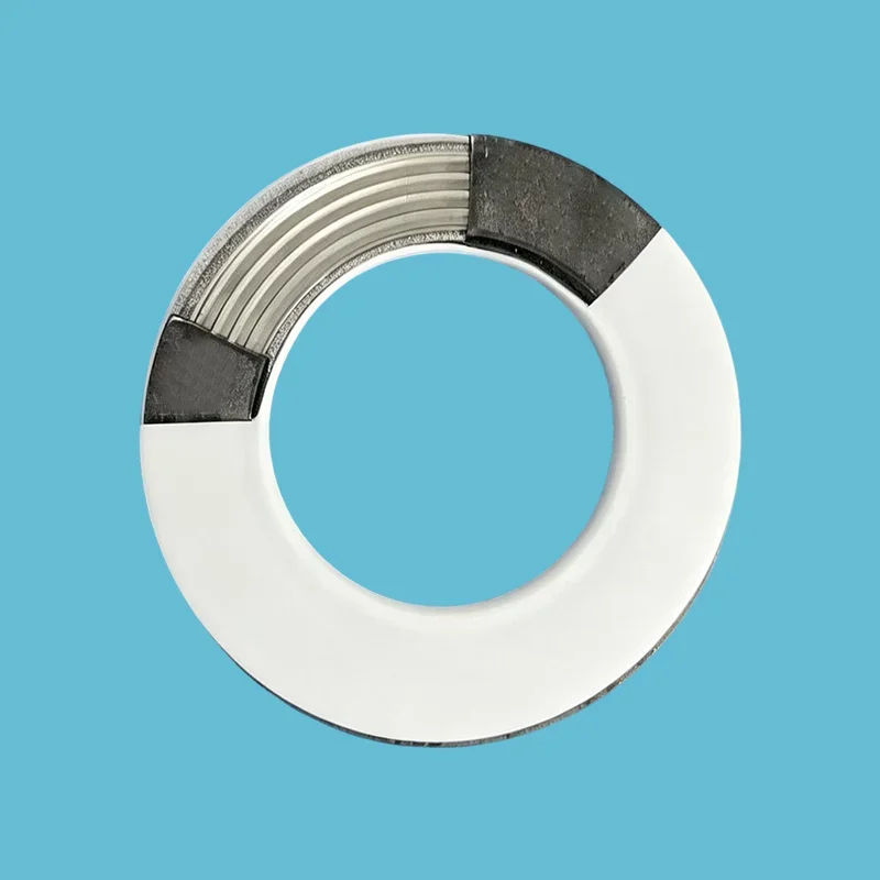 PTFE-konvoluttpakning for glassforet flens